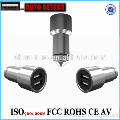 cell phone 4.8a usb car charger with free sample to test